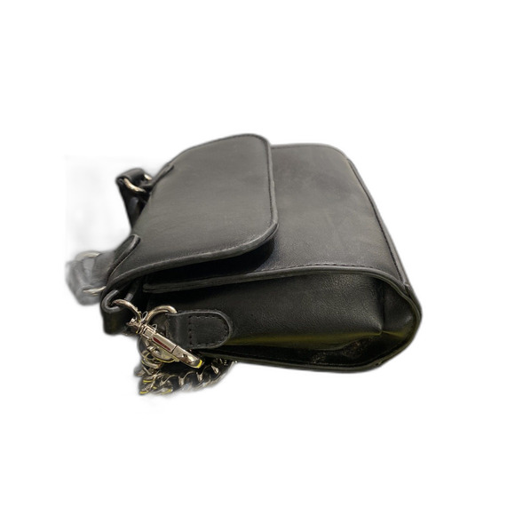 Madden NYC Black Mini Bag Purse with Long Adjustable Crossbody Strap - Picture 8 of 11